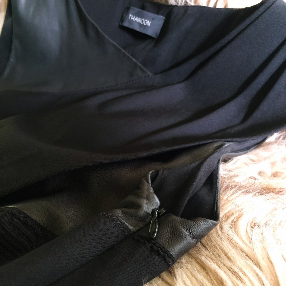 Thakoon Bandage Dress with leather - Picture 6 of 8